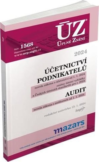 ÚZ 1568 Účetnictví podnikatelů