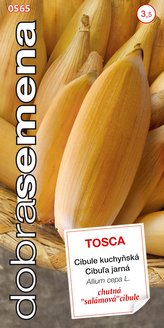 Dobrá semena Cibule jarní - Tosca žlutá, oválná 1g