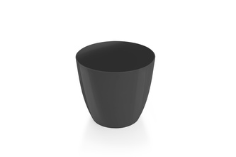 Obal Ella - lesklá flitr antracit 15 cm