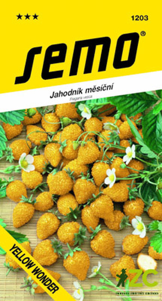 Jahodník měsíční - Yellow Wonder 0,1g (ZÁRUKA 2024)