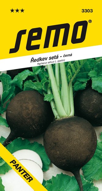 Ředkev - Panter kulatá černá 5g