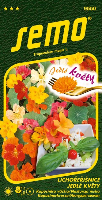 Lichořeřišnice větší - Jedlé květy 2g - série JEDLÉ KVĚTY