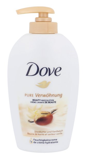 Dove Purely Pampering Tekuté mýdlo Shea Butter 250 ml pro ženy