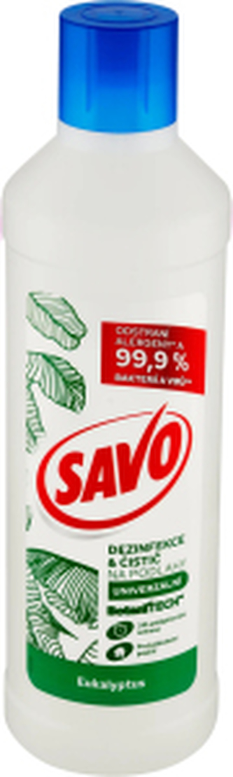 SAVO dezinfekce a čistič na podlahy BotaniTECH, 1 l