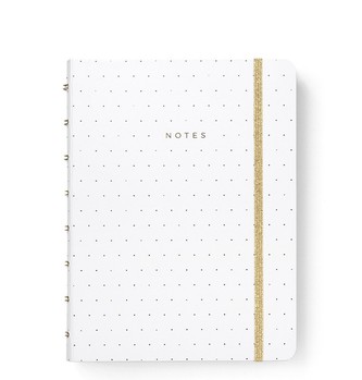 Filofax Notebook Moonlight | A5 bílá