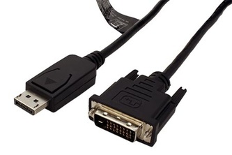 Kabel Roline propojovací DisplayPort DP(M) - DVI(M), 2m
