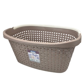 BAMA Koš prádelní PAGLIA, 40 L, barva světle hnědá