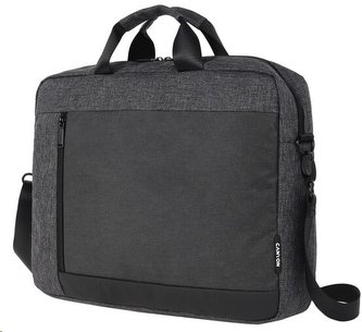 CANYON B-5 taška pro 15.6" ntb, 41 x 30 x 7cm, 8.5L, 3+1 kapsy, dešti odolná, šedá