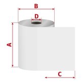 Kotouček 80/150/25 - 18 V (gramáž 75g/m2) Termocitlivý, (150m)