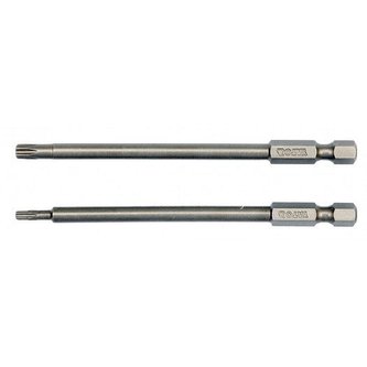 Sada bitů 1/4" 2 ks TORX L=100 mm T10, T25