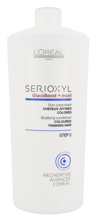 L´Oréal Professionnel Serioxyl Kondicionér GlucoBoost + Incell Bodifying 1000 ml pro ženy