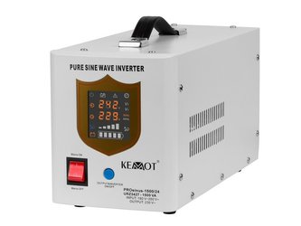 Zdroj záložní KEMOT PROsinus 1500/24 URZ3427 1050W 24V Zdroj záložní KEMOT PROsinus 1500/24 URZ3427 1050W 24V