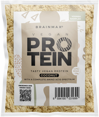 BrainMax Vegan protein, Kokos, 35 g