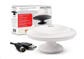 Anténa MISTRAL MI-ANT04 bílá pro karavany