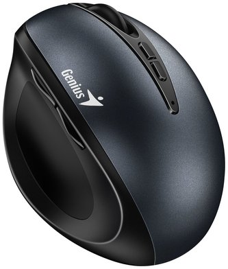 GENIUS Ergo 8300S Iron Grey/ vertikální/ 1600 dpi/ bezdrátová/ 7tlačítek/ tichá/ kovově šedá GENIUS Ergo 8300S Iron Grey/ vertikální/ 1600 dpi/ bezdrátová/ 7tlačítek/ tichá/ kovově šedá