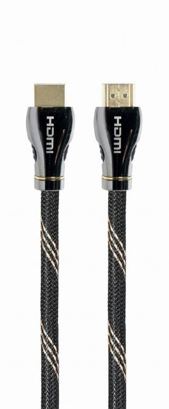 Gembird kábel HDMI Ultra High speed (M - M), 8K UHD, séria Premium, Ethernet, pozlátené konektory, 1 m