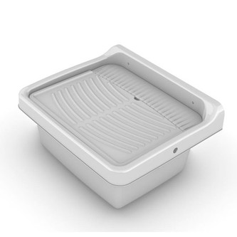 BAMA Umyvadlo plastové se sifonem