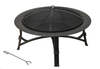 Ohniště TEIDE copper patina s poklopem Cattara