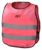Vesta výstražná růžová dětská S.O.R. EN 1150:1999