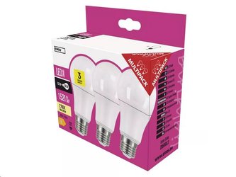 LED žárovka Classic A60 13.2W E27 teplá bílá - 3 ks / cena za pack