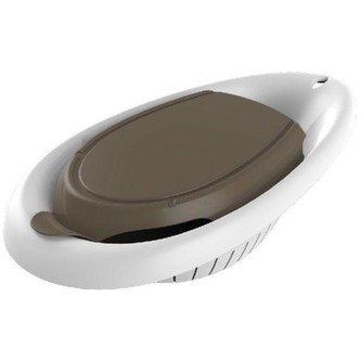 BAMA Cedník s prkénkem, barva hnědá