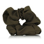 MURU saténová scrunchie gumička - khaki