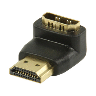 Redukce HDMI-HDMI úhlová 90° NEDIS CVGP34901BK