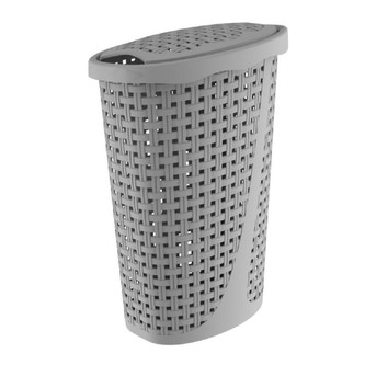 BAMA Koš prádelní PAGLIA, 43 L, barva šedá