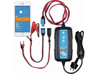 Nabíječka chytrá Victron Energy BlueSmart 12V/7A IP65+DC konektor