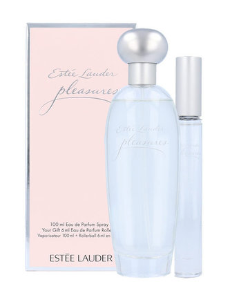 Estée Lauder Pleasures parfémovaná voda 100 ml + parfémovaná voda 6 ml rollerball