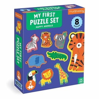 Mudpuppy Puzzle Moje první puzzle Veselá zvířátka Mudpuppy Puzzle Moje první puzzle Veselá zvířátka