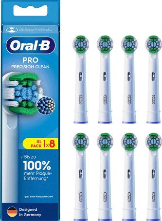 Oral-B Pro Precision Clean náhradní hlavice, 8 kusů, bílé