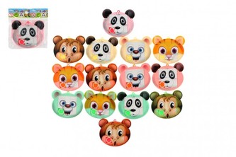 Przesuwanka – łamigłówka zwierzątko, plastik, 7×6 cm (mix rodzajów), 1 szt.