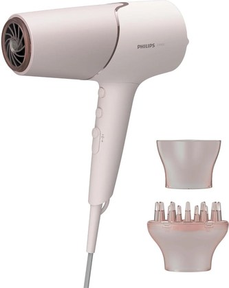 Philips Series 5000 BHD530/00 fén na vlasy, 2300 W, 3 rychlosti, 3 teploty, růžové zlato