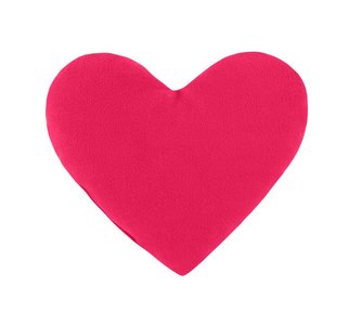 SRDCE - fuchsiová - 23x25 cm