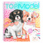 Omalovánka Top Model - Štěňátka + 86 samolepek