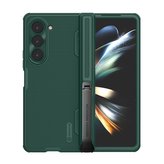 Nillkin Super Frosted FOLD Stand Zadní Kryt pro Samsung Galaxy Z Fold 5 Deep Green