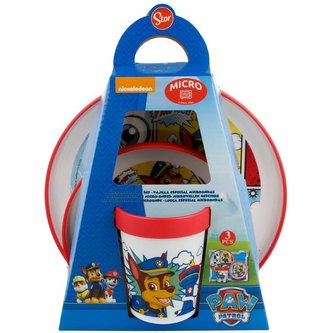 Dětská jídelní sada 3ks Paw Patrol - Stor
