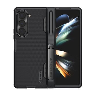Nillkin Super Frosted FOLD Slot+Stand Zadní Kryt pro Samsung Galaxy Z Fold 5 Black