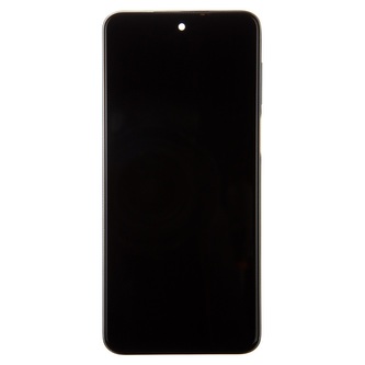 LCD Display + Dotyková Deska + Přední Kryt pro Xiaomi Redmi Note 9 Pro Black (Service Pack)