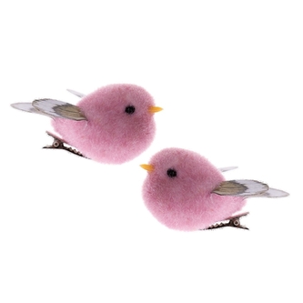 Ptáčci s klipem - sada 2ks, 12/360