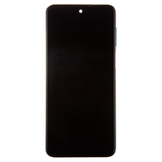 LCD Display + Dotyková Deska + Přední Kryt pro Xiaomi Redmi Note 9 Pro Green (Service Pack)