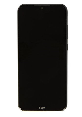 LCD Display + Dotyková Deska + Přední Kryt pro Xiaomi Redmi Note 8T Black