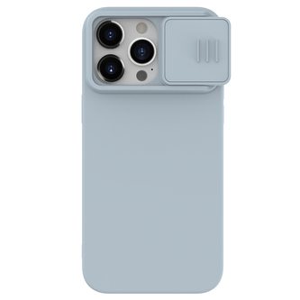Nillkin CamShield Silky Silikonový Kryt pro Apple iPhone 15 Pro Star Grey