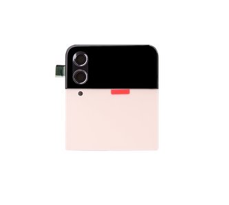 Zadní kryt vč Displeje + Čočky Fotoaparátu Samsung F721 Galaxy Z Flip 4 5G Pink Gold (Service Pack)