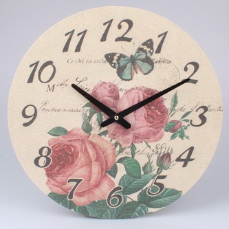 Hodiny na lněném plátně, 1/12