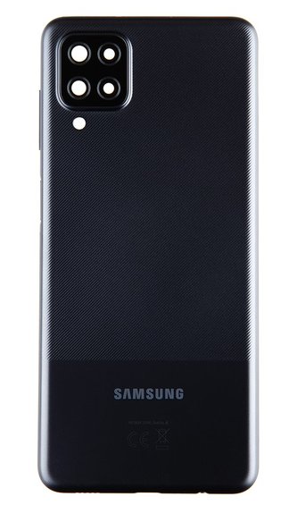 Samsung A125F Galaxy A12 Kryt Baterie Black (Service Pack)
