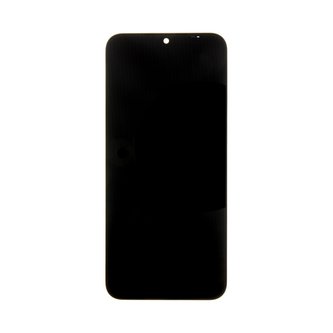 LCD display + Dotyk + Přední kryt Samsung A146 Galaxy A14 5G Black (Service Pack)