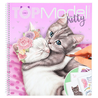 Omalovánka Top Model - Kitty