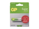 Baterie AA (R6) alkalická GP Super 10ks